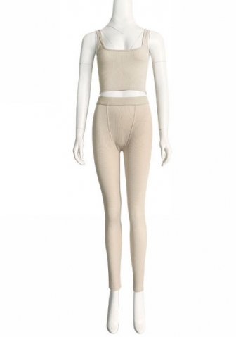 (Apricot)2023 Styles Women Sexy&Fashion Spring&Summer TikTok&Instagram Styles Yoga Tracksuit Suit