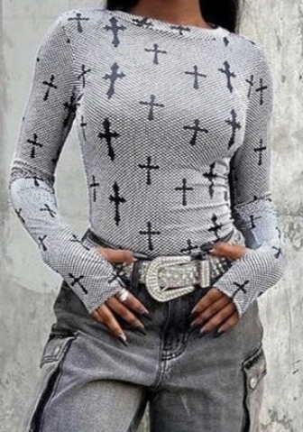 (Only Tops)(Real Image)2023 Styles Women Sexy&Fashion Spring&Summer TikTok&Instagram Styles Long Sleeve Bodysuit