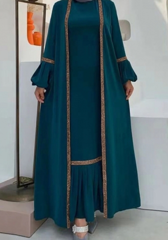(Blue)2023 Styles Women Sexy&Fashion Spring&Summer TikTok&Instagram Styles Muslim Maxi Dress