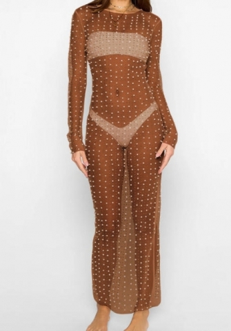 2023 Styles Women Sexy&Fashion Spring&Summer TikTok&Instagram Styles See Through Mesh Cover Ups Beach Swimwear