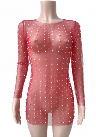 2023 Styles Women Sexy&Fashion Spring&Summer TikTok&Instagram Styles See Through Mesh Cover Ups Beach Swimwear