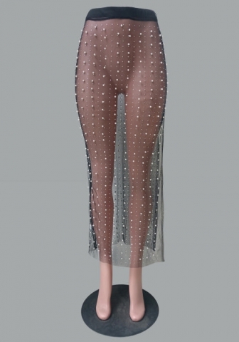 2023 Styles Women Sexy&Fashion Spring&Summer TikTok&Instagram Styles See Through Mesh Cover Ups Skirts