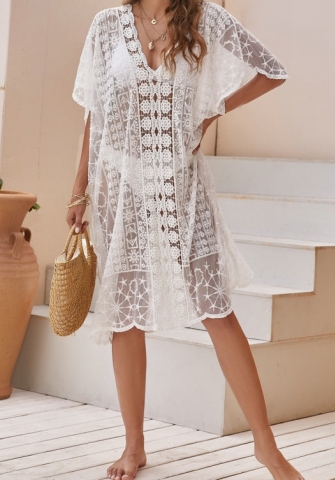 2023 Styles Women Sexy&Fashion Spring&Summer TikTok&Instagram Styles See Through Mesh Cover Ups Beach Swimwear