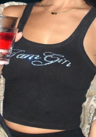 (Black)2023 Styles Women Sexy&Fashion Spring&Summer TikTok&Instagram Styles Strap Tank Tops