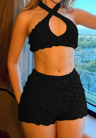 (Black)2023 Styles Women Sexy&Fashion Spring&Summer TikTok&Instagram Styles Short Two Piece Suit