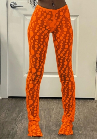 (Only Bottom)(Orange)2023 Styles Women Sexy&Fashion Spring&Summer TikTok&Instagram Styles Mesh Long Pants