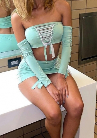 (Real Image)2023 Styles Women Sexy&Fashion Spring&Summer TikTok&Instagram Styles Lace Up Two Piece Dress