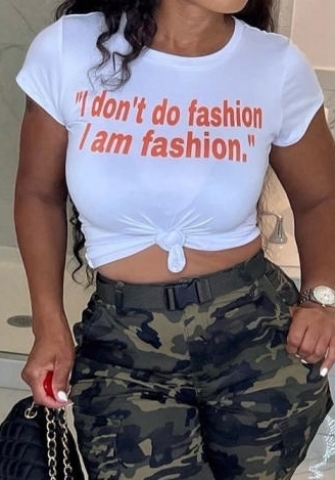 (Real Image)2023 Styles Women Sexy&Fashion Spring&Summer TikTok&Instagram Styles Print Tee