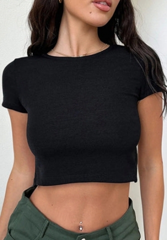 (Real Image)2023 Styles Women Sexy&Fashion Spring&Summer TikTok&Instagram Styles Black Solid Color Tank Tops
