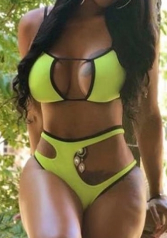(Real Image)2023 Styles Women Sexy&Fashion Spring&Summer TikTok&Instagram Styles Cut Out Bikini Set