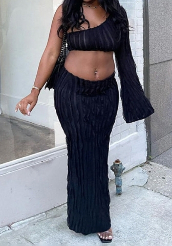 (Real Image)2023 Styles Women Sexy&Fashion Spring&Summer TikTok&Instagram Styles Single Shoulder Maxi Dress