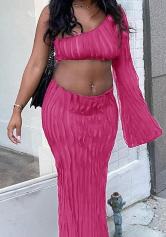 (Rose)2023 Styles Women Sexy&Fashion Spring&Summer TikTok&Instagram Styles Single Shoulder Maxi Dress