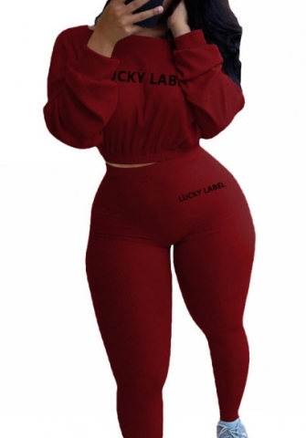 (Red)2023 Styles Women Sexy&Fashion Spring&Summer TikTok&Instagram Styles Solid Color Two Piece Suit