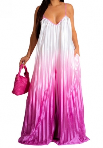 (Rose)2023 Styles Women Sexy&Fashion Spring&Summer TikTok&Instagram Styles Strap Loose Casual Print Maxi Dress