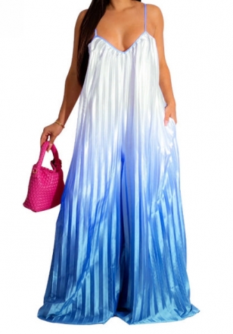 (Blue)2023 Styles Women Sexy&Fashion Spring&Summer TikTok&Instagram Styles Strap Loose Casual Print Maxi Dress