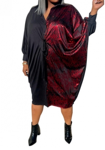 (Red)2023 Styles Women Sexy&Fashion Spring&Summer TikTok&Instagram Styles Loose Casual Print Dress