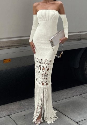 (Real Image)2023 Styles Women Sexy&Fashion Spring&Summer TikTok&Instagram Styles Sweater Maxi Dress