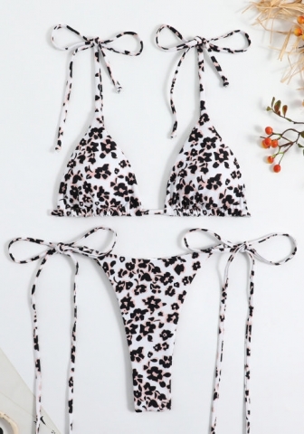 (Real Image)2023 Styles Women Sexy&Fashion Spring&Summer TikTok&Instagram Styles Print Bikini Set