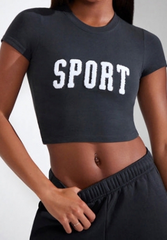 (Black)2023 Styles Women Sexy&Fashion Spring&Summer TikTok&Instagram Styles Short Sleeve Tank Tops