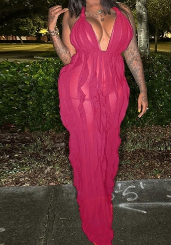 (Real Image)2023 Styles Women Sexy&Fashion Spring&Summer TikTok&Instagram Styles Halter Backless Jumpsuit