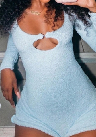 (Blue)2023 Styles Women Sexy&Fashion Spring&Summer TikTok&Instagram Styles Cut Out Long Sleeve Mini Dress