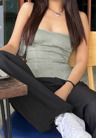 2023 Styles Women Sexy&Fashion Spring&Summer TikTok&Instagram Styles Tube Tank Tops