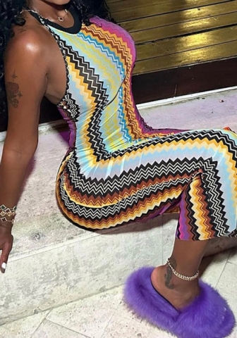 (Real Image)2023 Styles Women Sexy&Fashion Spring&Summer TikTok&Instagram Styles Print Two Piece Suit