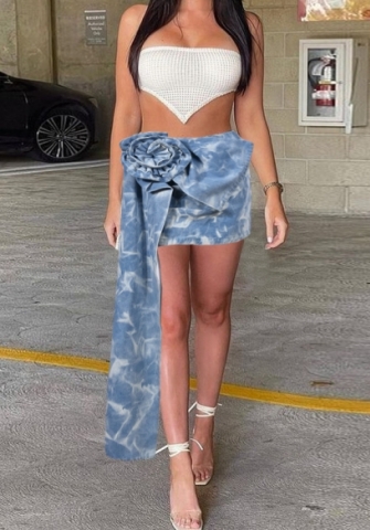 (Only Bottom)(Real Image)2023 Styles Women Sexy&Fashion Spring&Summer TikTok&Instagram Styles Print Skirts