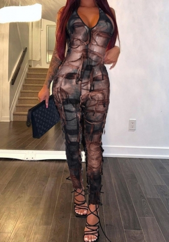 (Real Image)2023 Styles Women Sexy&Fashion Spring&Summer TikTok&Instagram Styles Halter Backless Jumpsuit