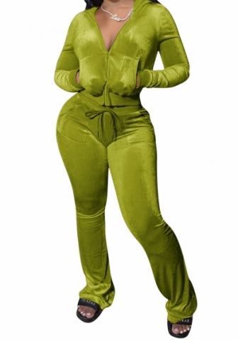 (Real Image)2023 Styles Women Sexy&Fashion Spring&Summer TikTok&Instagram Styles Hoodie Velvet Two Piece Suit