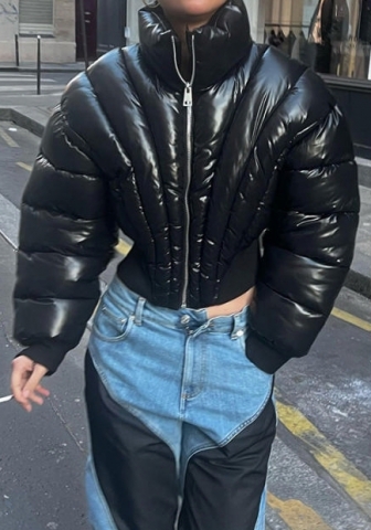 (Real Image)2023 Styles Women Sexy&Fashion Spring&Summer TikTok&Instagram Styles Front Zipper Coat