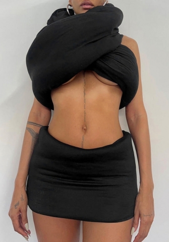 (Real Image)2023 Styles Women Sexy&Fashion Spring&Summer TikTok&Instagram Styles Bandage Halter Club Dress