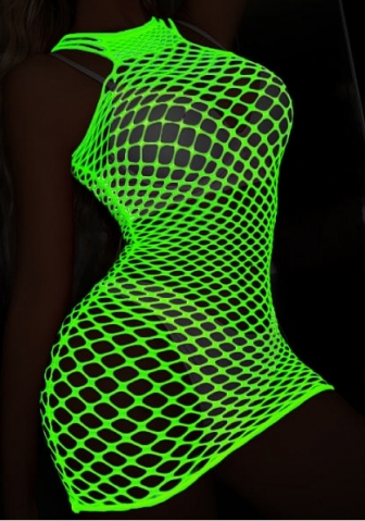 2023 Styles Women Sexy&Fashion Spring&Summer TikTok&Instagram Styles Green Lace BodySuit/Dress