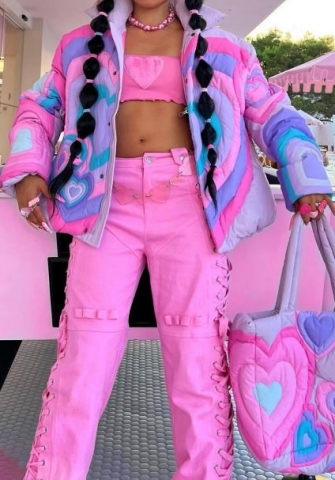 (Only Coat)(Real Image)2023 Styles Women Sexy&Fashion Autumn/Winter TikTok&Instagram Styles Love Coat