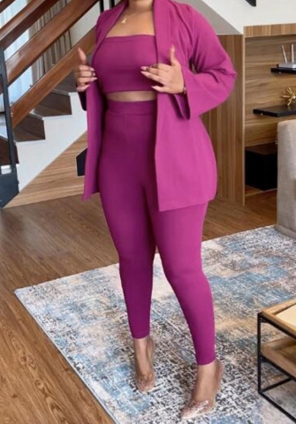 (Real Image)2023 Styles Women Sexy&Fashion Autumn/Winter TikTok&Instagram Styles 3 Piece Suit