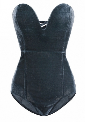 (Real Image)2023 Styles Women Christmas Sexy&Fashion Autumn/Winter TikTok&Instagram Styles Velvet Tube Bodysuit