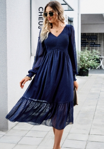 (Real Image)2023 Styles Women Sexy&Fashion Autumn/Winter TikTok&Instagram Styles Bohemian Long Sleeve Dress