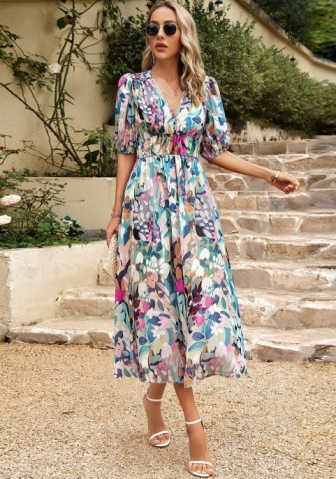 (Real Image)2023 Styles Women Sexy&Fashion Autumn/Winter TikTok&Instagram Styles Bohemian Dress