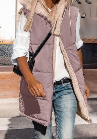 (Real Image)2023 Styles Women Sexy&Fashion Autumn/Winter TikTok&Instagram Styles Open Sleeveless Coat