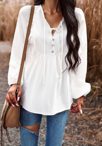 (Real Image)2023 Styles Women Sexy&Fashion Autumn/Winter TikTok&Instagram Styles Bohemian Lace Up Shirts