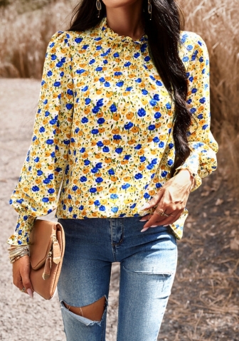 (Real Image)2023 Styles Women Sexy&Fashion Autumn/Winter TikTok&Instagram Styles Floral Shirts