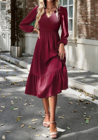 (Real Image)2023 Styles Women Sexy&Fashion Autumn/Winter TikTok&Instagram Styles Bohemian Long Sleeve Maxi Dress