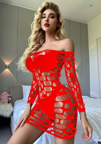 (Real Image)2023 Styles Women Sexy&Fashion Autumn/Winter TikTok&Instagram Styles Off Shoulder Lace Dress