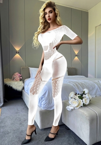 2023 Styles Women Sexy&Fashion Autumn/Winter TikTok&Instagram Styles Short Sleeve Lace Jumpsuit