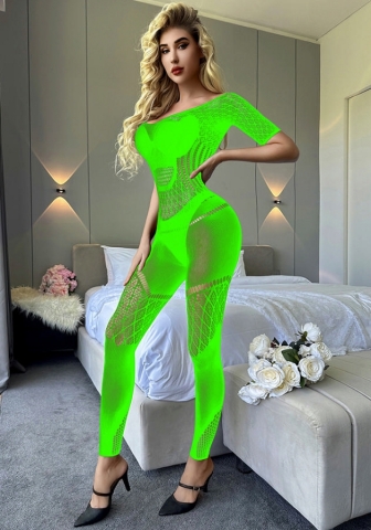 2023 Styles Women Sexy&Fashion Autumn/Winter TikTok&Instagram Styles Short Sleeve Lace Jumpsuit