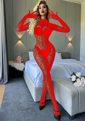 (Real Image)2023 Styles Women Sexy&Fashion Autumn/Winter TikTok&Instagram Styles Lace Backless Jumpsuit