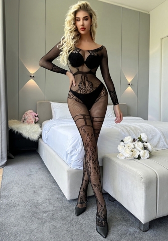 2023 Styles Women Sexy&Fashion Autumn/Winter TikTok&Instagram Styles Short Sleeve Lace Jumpsuit