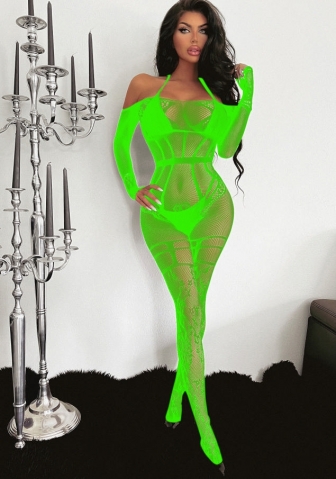 2023 Styles Women Sexy&Fashion Autumn/Winter TikTok&Instagram Styles Short Sleeve Net Lace Jumpsuit