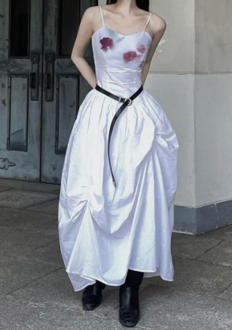 (Real Image)2023 Styles Women Sexy&Fashion Autumn/Winter TikTok&Instagram Styles Strap Maxi Dress