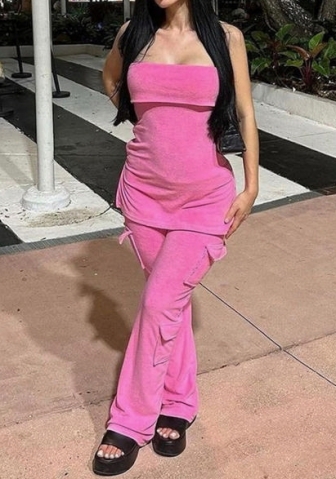 (Real Image)2023 Styles Women Sexy&Fashion Autumn/Winter TikTok&Instagram Styles Rose Two Piece Suit